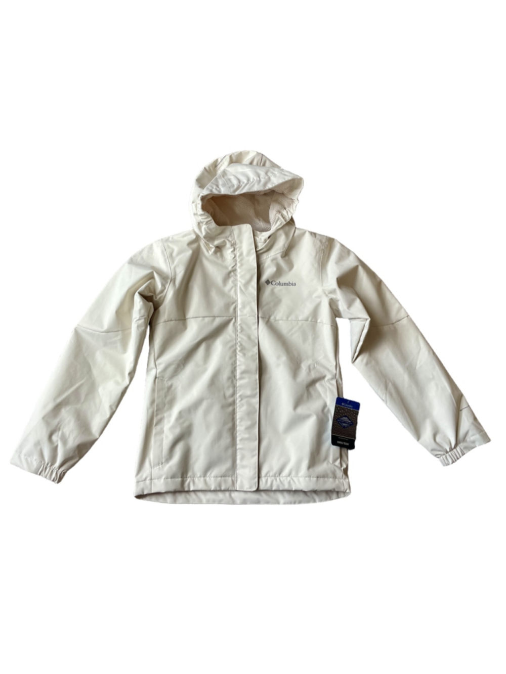 Columbia Girls Hikebound II Jacket XXS 4/5 Chalk NWT - Picture 5 of 6